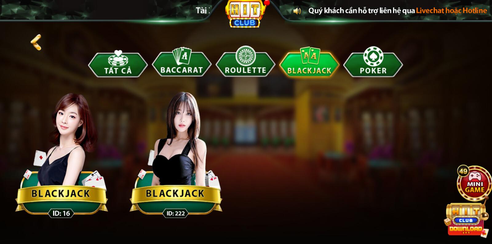 Blackjack Hitclub