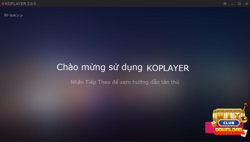 Khởi động KoPlayer thành công