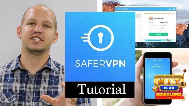 SaferVPN giúp bạn che dấu IP thật nhanh chóng