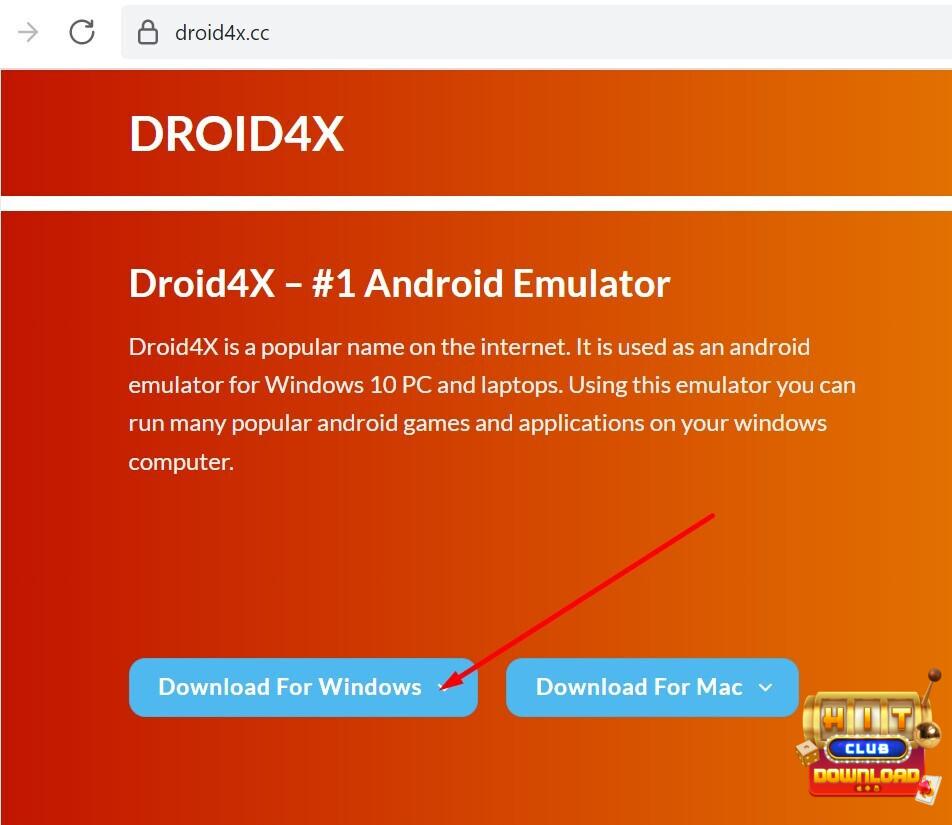 Anh em tìm kiếm trang chủ chính thức của phần mềm giả lập Droid4X để thực hiện tải xuống phần mềm về máy tính, laptop hay PC