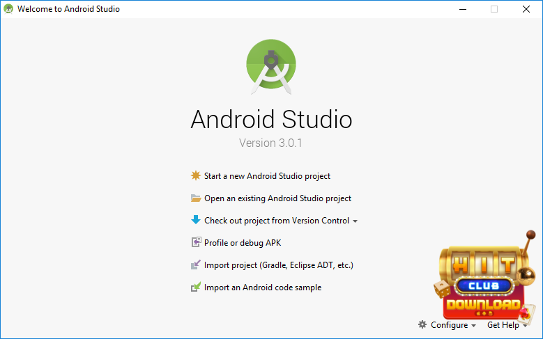 Mở trình giả lập Android Studio